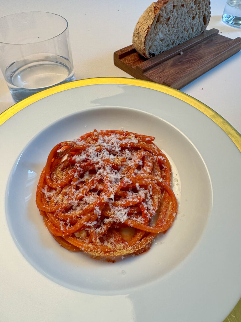 Spaghetto pomodoro e limone